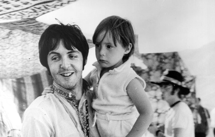 Paul McCartney og Julian Lennon